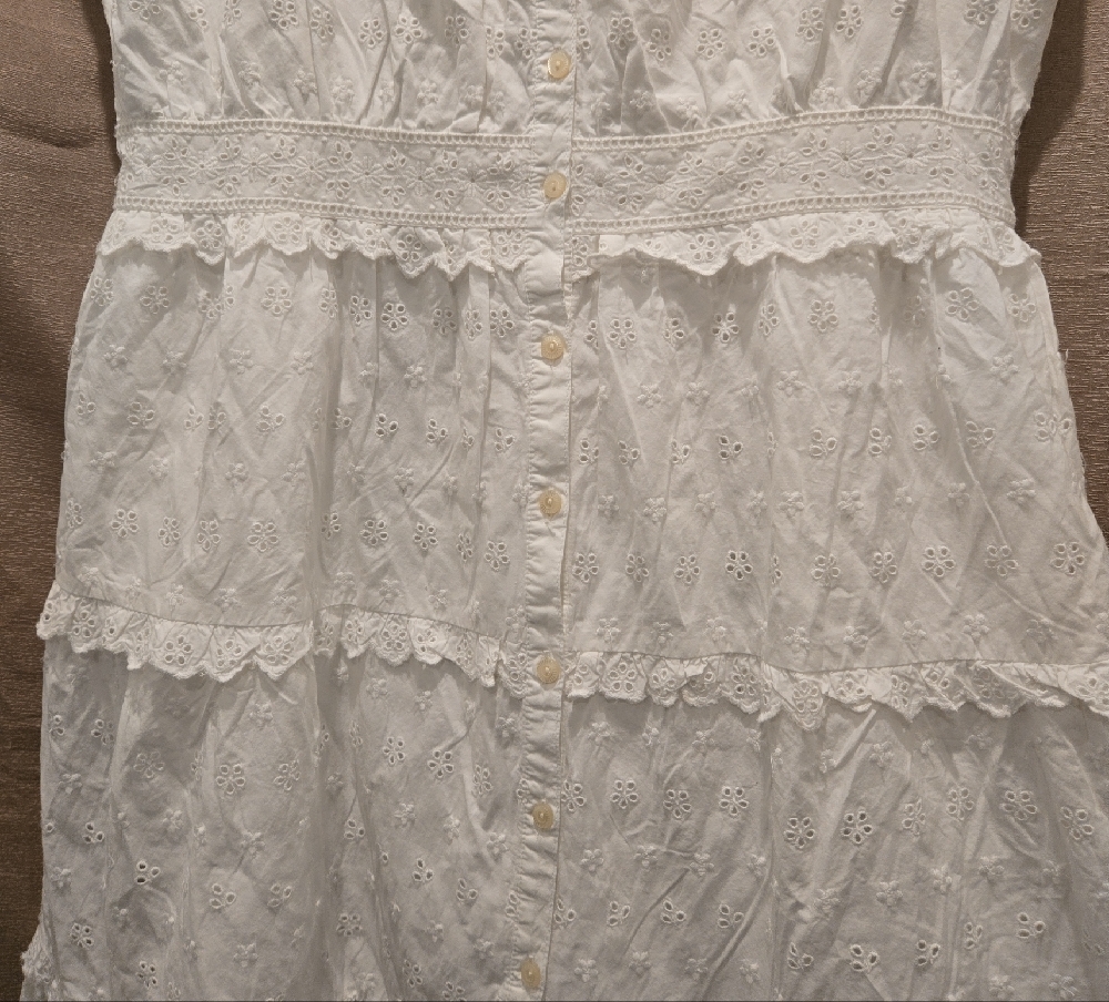 GAP White Lace Midi Dress - Picture 12 of 13